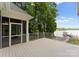 Screened-in porch with lake views at 434 Breezewood Dr, Belmont, NC 28012