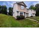 Townhome with well-kept lawn and landscaping at 6121 Dane Dr, Dallas, NC 28034