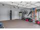 Spacious two car garage with room for storage and bikes at 7604 Tanglewood Way, Denver, NC 28037
