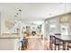 Bright living room overlooking dining and kitchen areas at 916 Cadogan Ct, Fort Mill, SC 29708