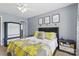 Cozy main bedroom with natural light, and a large bed at 1006 Washburn Ct, Monroe, NC 28110