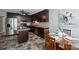 Modern kitchen featuring stainless steel appliances, granite countertops, and stylish tile flooring at 11619 Rimrock Canyon Dr, Charlotte, NC 28226