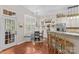 Cozy breakfast nook with a bay window and seating, perfect for enjoying morning coffee at 149 Harbor Landing Dr, Mooresville, NC 28117