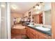 Relaxing bathroom with a soaking tub, double sinks, and plenty of natural light at 1574 Burke Duncan Rd, Lancaster, SC 29720