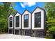 Modern townhomes with a contemporary design, private garages, and sleek curb appeal at 158 Mattoon St, Charlotte, NC 28216