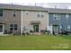 Spacious backyard with lush green lawn, offering a serene outdoor retreat at 348 Zocalo Dr, Gastonia, NC 28056