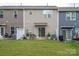 A well-maintained backyard features a lawn area ideal for outdoor activities and relaxation at 348 Zocalo Dr, Gastonia, NC 28056