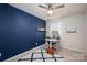 Bedroom featuring a work-from-home space and accent wall at 348 Zocalo Dr, Gastonia, NC 28056