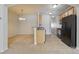 Modern kitchen with wooden cabinets and black appliances at 4226 Lotts Pl, Rock Hill, SC 29732