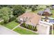 Home showcasing its beautiful lawn, driveway and well-maintained landscaping at 4406 Atkinson Way, Monroe, NC 28110