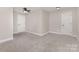 Spacious bedroom featuring neutral paint, carpet flooring, and two large closets at 4406 Atkinson Way, Monroe, NC 28110
