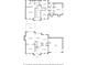 Floor plans showing first and second floors. Perfect for visualizing layout and space at 4846 Deer Cross Trl, Charlotte, NC 28269