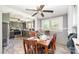 Dining room adjacent to the kitchen, ideal for Gathering meals and entertaining at 511 W Finger St, Maiden, NC 28650