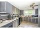Kitchen featuring updated countertops and cabinets, ready for cooking and meal prep at 511 W Finger St, Maiden, NC 28650