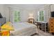 Inviting bedroom featuring natural light, a workspace, and elegant décor at 512 Forest Ln, Rock Hill, SC 29730