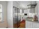 Well-equipped kitchen with stainless steel appliances, granite countertops, and white cabinets at 512 Forest Ln, Rock Hill, SC 29730