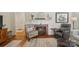 Inviting living room with fireplace, hardwood floors, and stylish decor, a perfect gathering space at 512 Forest Ln, Rock Hill, SC 29730