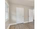 This bedroom offers lots of natural light and fresh paint at 5715 Coulee Pl, Charlotte, NC 28217