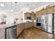 Spacious kitchen with stainless steel appliances, granite countertops, and light wood cabinetry at 7016 Bareland Rd, Fort Mill, SC 29707