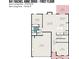 First floor plan showcasing the layout of the living spaces, bedrooms, and kitchen at 941 Rachel Anne Dr, Belmont, NC 28012