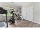 Spacious exercise room with modern equipment and natural light, perfect for a home gym at 1016 Spanish Moss Rd, Indian Trail, NC 28079
