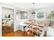 Charming dining nook with natural light and views into the living room at 10743 Ola Dr, Fort Mill, SC 29707