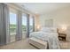 Serene bedroom with ample natural light, enhanced by elegant window treatments at 1133 Idyllic Ln, Waxhaw, NC 28173