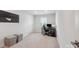 Bright, minimalist bedroom with work space bathed in natural light, perfect for work or study at 117 Lanyard Dr # E, Mooresville, NC 28117