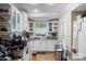 Well-lit kitchen featuring white cabinets, a window above the sink, and ample storage at 1315 Cortland E Rd, Charlotte, NC 28209