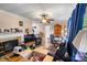 Comfortable living area with a fireplace, hardwood floors, and plenty of space at 1315 Cortland E Rd, Charlotte, NC 28209