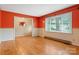 Spacious living room featuring hardwood floors, natural light, and neutral wall colors at 1405 8Th Nw Ave, Conover, NC 28613