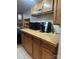 Cozy kitchen area with ample counter space, perfect for coffee or meal prep at 146 Larboard Trl, Mount Gilead, NC 27306