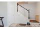 Welcoming entryway with staircase and neutral decor at 1518 Glenbar Ct, Clover, SC 29710