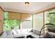 Relaxing patio with comfortable seating and serene outdoor views at 1518 Glenbar Ct, Clover, SC 29710
