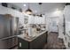 Modern kitchen featuring granite countertops, stainless steel appliances, and ample storage space at 1575 Lewis Farm Rd, Kings Mountain, NC 28086