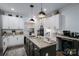 Modern kitchen featuring granite countertops, stainless steel appliances, and ample storage space at 1575 Lewis Farm Rd, Kings Mountain, NC 28086