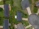 Overhead view of a home's well-manicured lawn, complementing the neighborhood's lush landscaping and verdant surroundings at 1909 Wexford Ct, Gastonia, NC 28054
