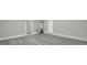 Spacious basement with grey wood floors and water heater at 2706 Stagbuck Dr, Gastonia, NC 28052