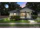 Charming bungalow with black and white trim, inviting porch, and manicured landscaping at 418 Link St, Fort Mill, SC 29715