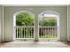 Outdoor patio with lovely views of mature landscaping at 430 Queens Rd # 332, Charlotte, NC 28207