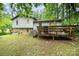 View of back of home, showing a deck perfect for enjoying outdoor activities and relaxation at 610 N Shaver St # 14, Salisbury, NC 28144