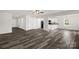 Open-concept living area features a ceiling fan and lots of space at 155 Trail Wood Ct, Salisbury, NC 28146