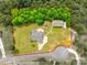 Aerial view showcasing the sprawling lot, lush landscaping, and private setting of this beautiful property at 2027 Ellison Dr, Rock Hill, SC 29730