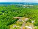 Breathtaking aerial view of the property nestled among lush greenery and serene surroundings, offering privacy at 2027 Ellison Dr, Rock Hill, SC 29730