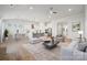 Open living space featuring kitchen, dining area, and living room at 2045 Mantle Ridge Dr, Indian Trail, NC 28079