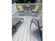 Inviting deck area with outdoor seating for relaxing and entertaining at 202 Kenwood Ave, Cherryville, NC 28021