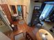 Welcoming foyer featuring hardwood floors, a staircase, decor, and a glimpse into the nearby bathroom at 2815 Penny Park Dr, Gastonia, NC 28052