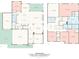 Detailed floor plan showcasing layout of the home with dimensions for each room on both floors at 3918 Halcyon Dr, Huntersville, NC 28078