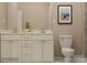 Beautiful bathroom features a dual sink vanity with ample counter space and storage at 4179 Skyboat Cir, Fort Mill, SC 29715
