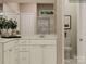 Bathroom featuring double vanity and glass-door shower at 4179 Skyboat Cir, Fort Mill, SC 29715
